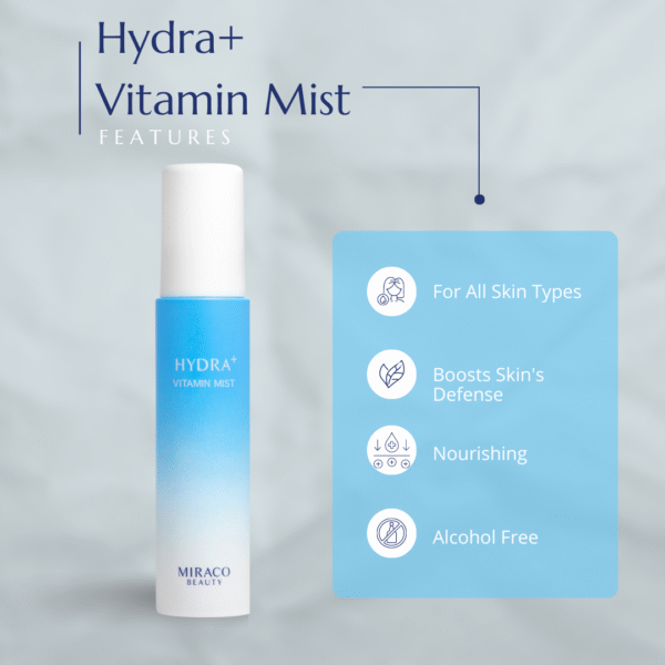 Hydra+ Vitamin Face Mist with Niacinamide for Radiant Skin - Image 5